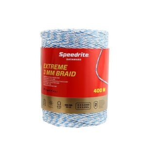 POLI BRAID SPE EXTREME 3MM 9X0.2SS 2X0.25CU WHITE BLUE 400M